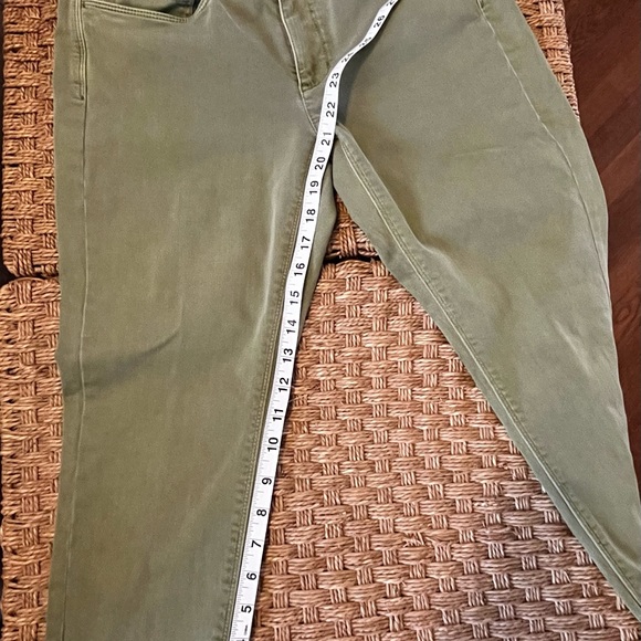 J.Jill Authentic Fit Fringed-Hem Cropped Jeans size 2 Petite - Picture 4 of 6